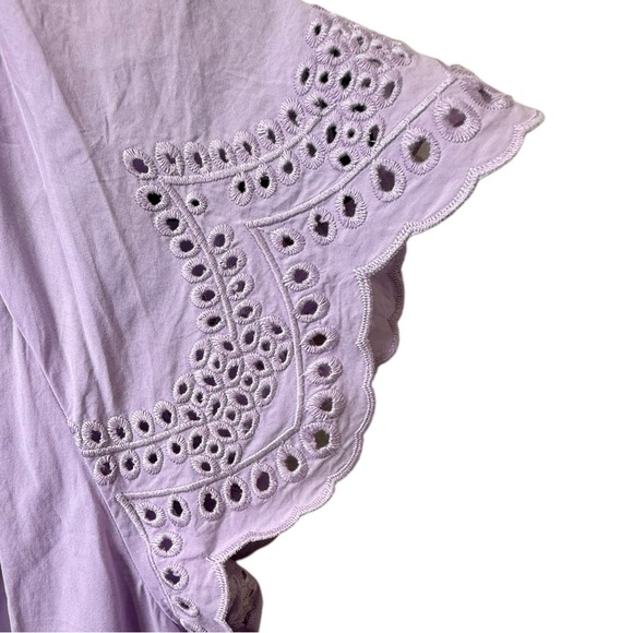 Rails smocked Harper mini dress purple size small in excellent condition - Picture 6 of 8